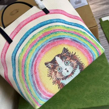 Gucci 410812 Children’s GG Ranch Tote Bag Beige