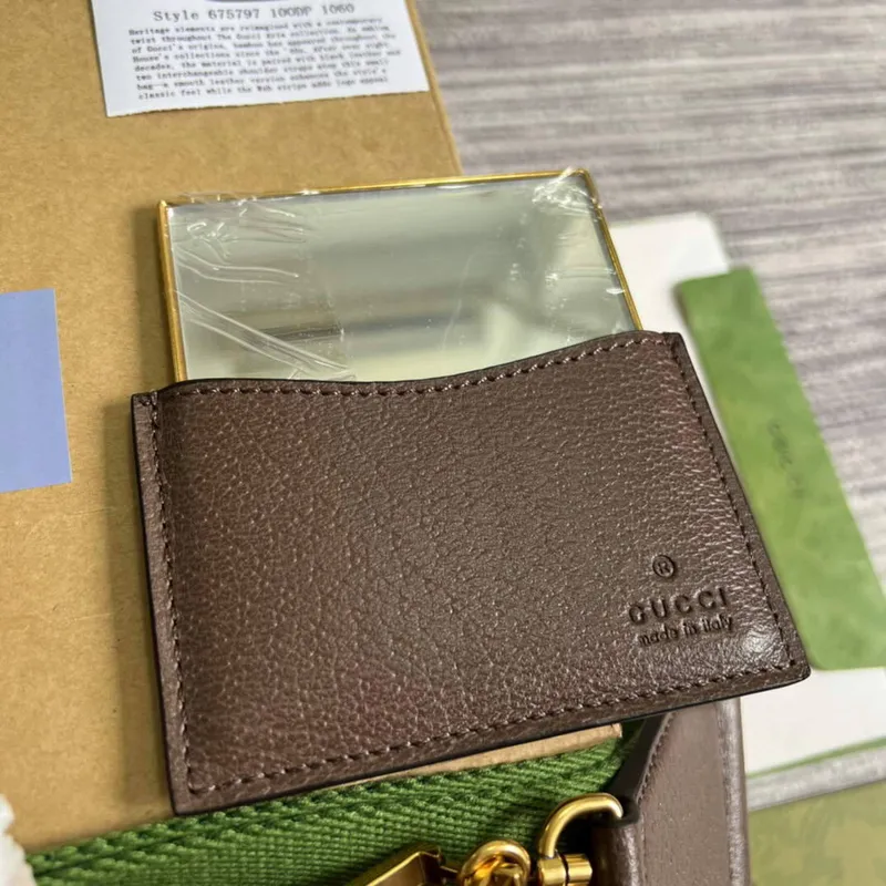 Gucci 675797 Small Jumbo GG Bag With Bamboo