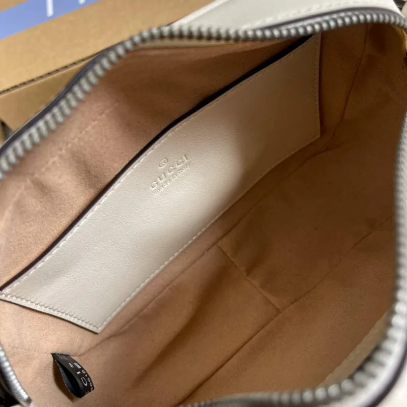 Gucci 634936 GG Marmont Mini Shoulder Bag Beige