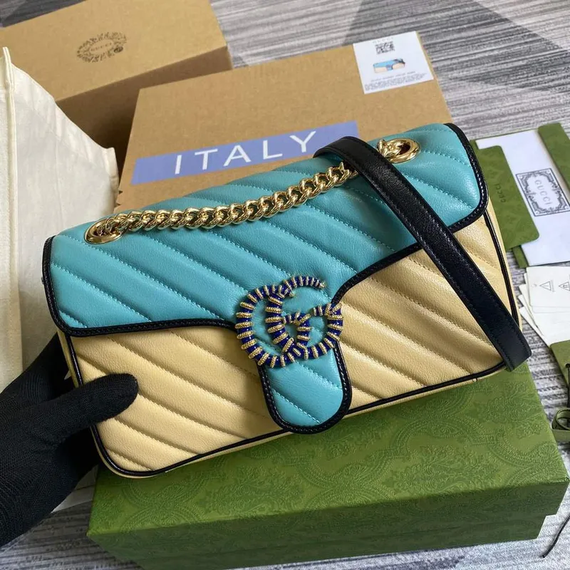 Gucci 443497 Online Exclusive GG Marmont Small Bag