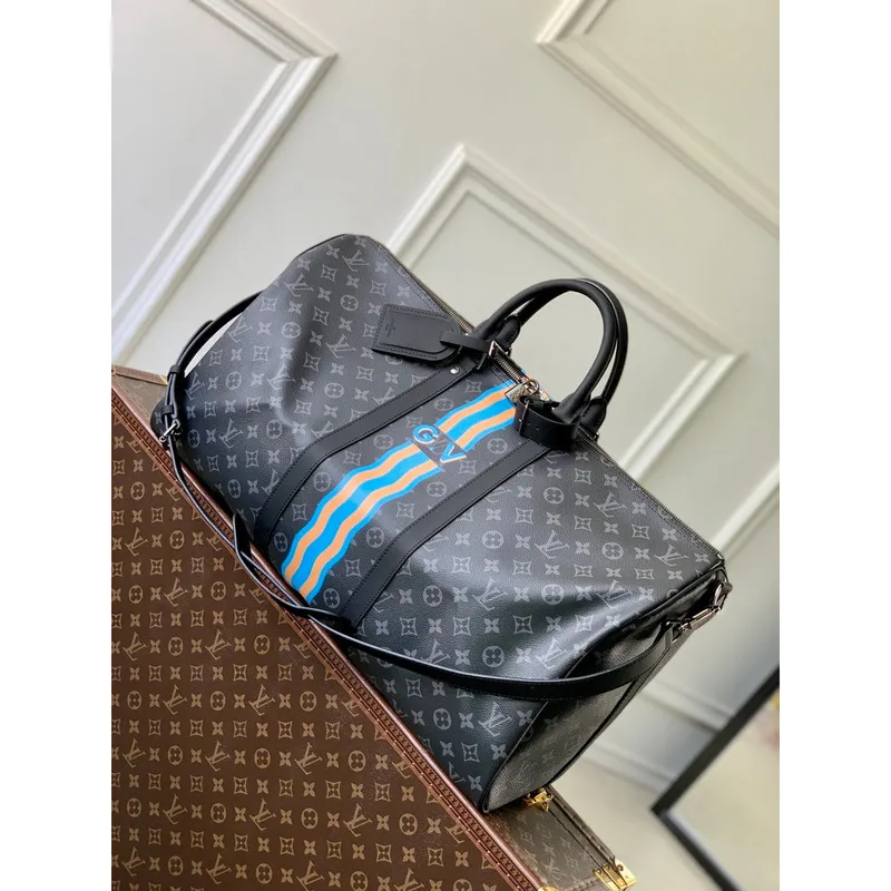 LV P01951 Louis Vuitton Mon Monogram Keepall 55 Bag