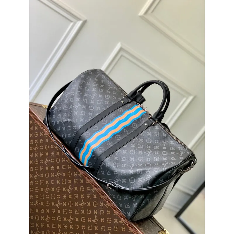 LV P01951 Louis Vuitton Mon Monogram Keepall 55 Bag