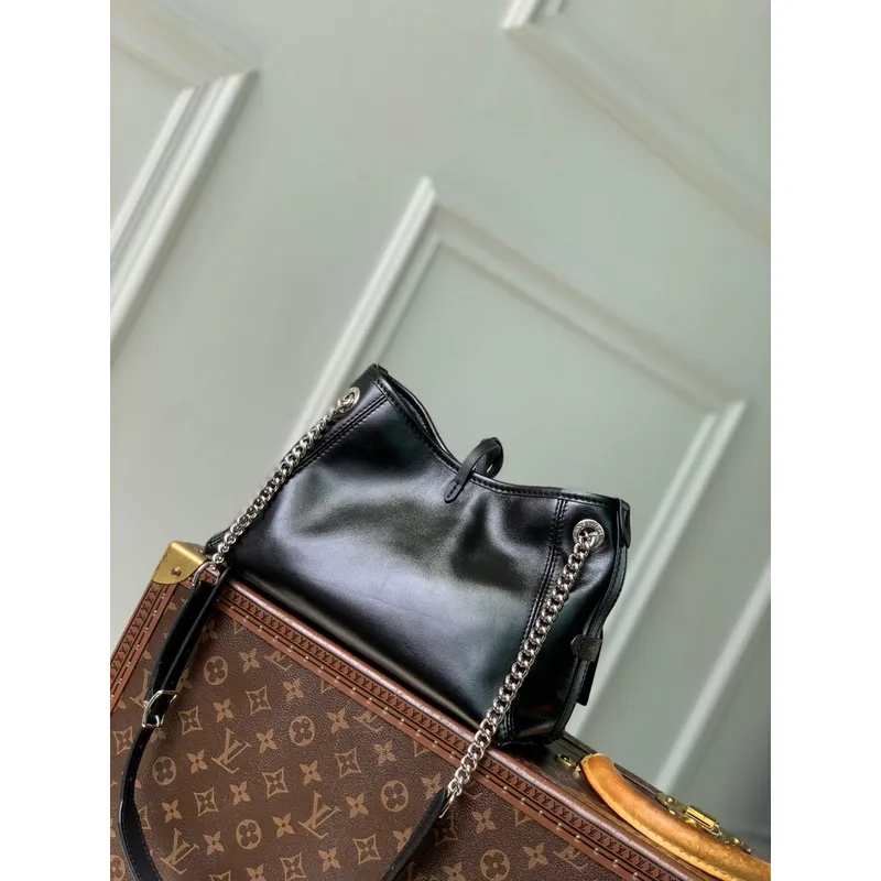 LV M12888 Louis Vuitton CarryAll Vibe BB Bag Black