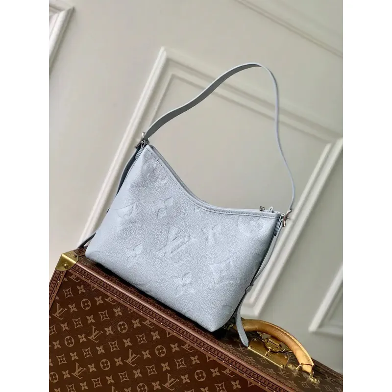 LV M46288 Louis Vuitton CarryAll PM City Bag Blue