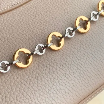 LV M12935 Louis Vuitton Capucines MM Handbag Galet Gray