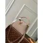 LV M12935 Louis Vuitton Capucines Mini Handbag Galet Gray