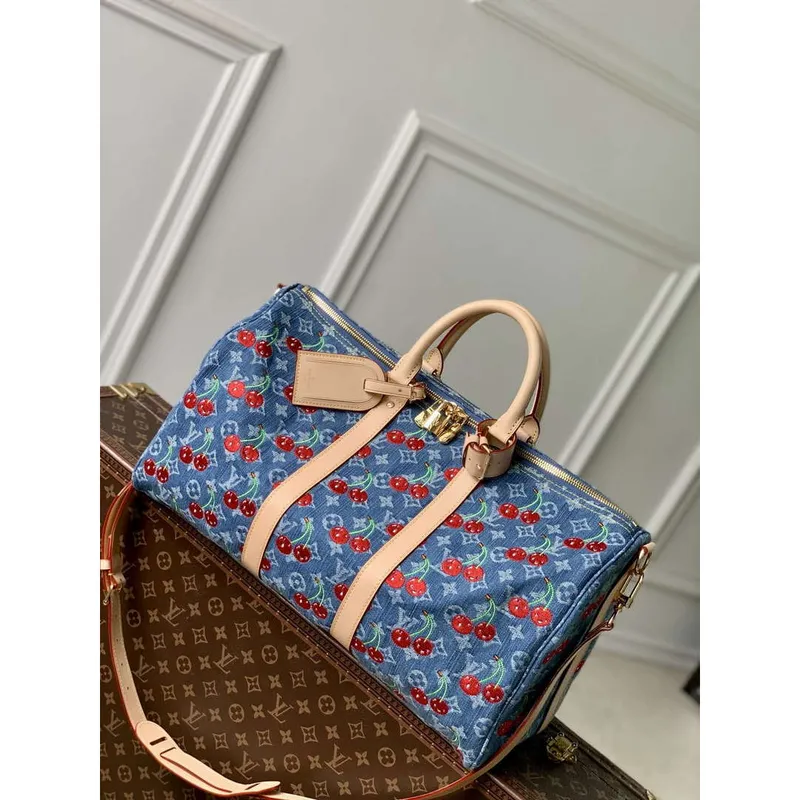 LV M13875 Louis Vuitton LV x TM Keepall Bandoulière 45 Bag