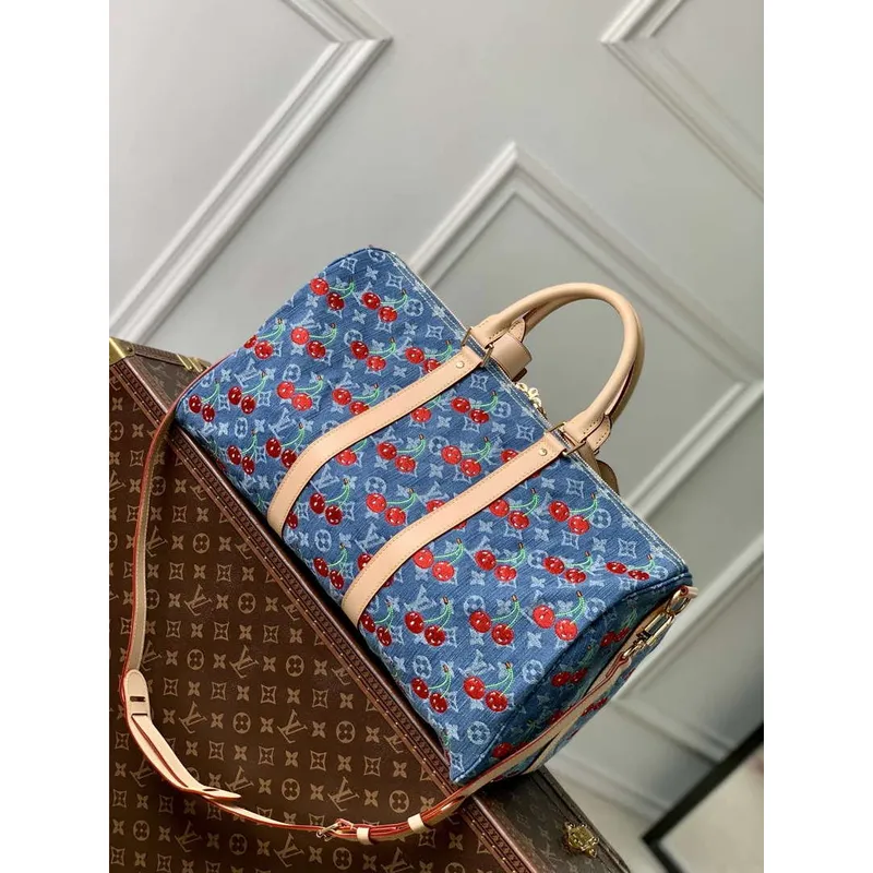 LV M13875 Louis Vuitton LV x TM Keepall Bandoulière 45 Bag