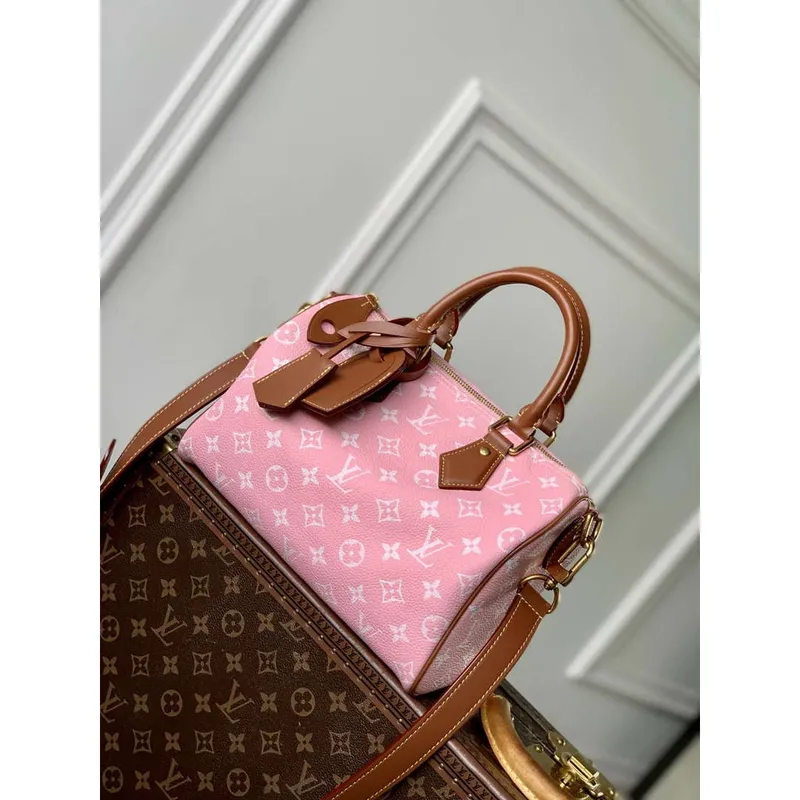 LV M24443 Louis Vuitton Speedy P9 Bandoulière 25 Bag Pink