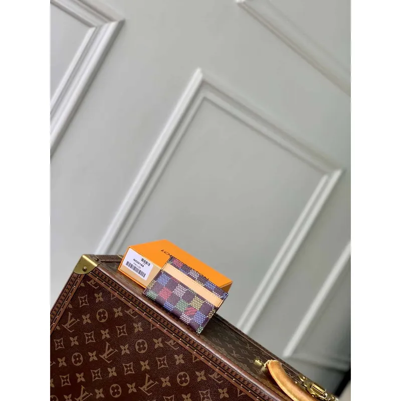 LV N00189 Louis Vuitton Double Card Holder