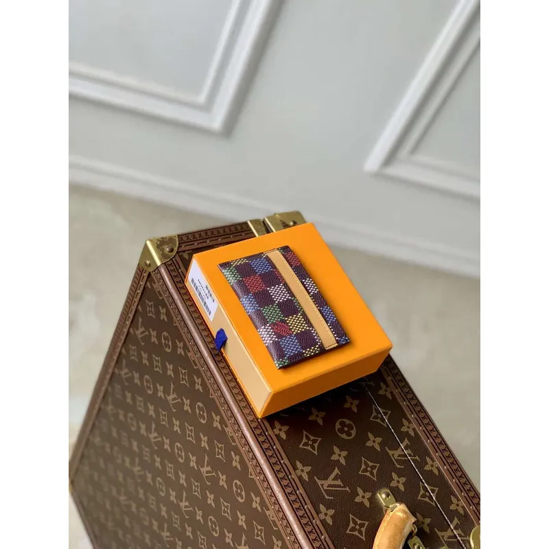 LV N00189 Louis Vuitton Double Card Holder