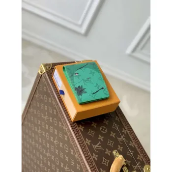 LV M14878 Louis Vuitton Slender Wallet Golf Green