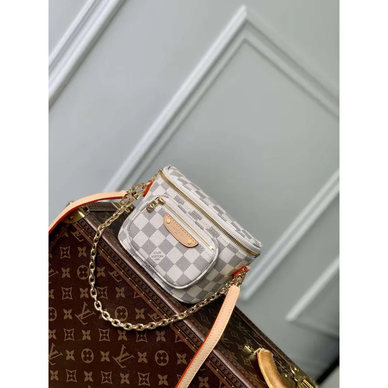 LV N00130 Louis Vuitton Mini Bumbag Damier Azur