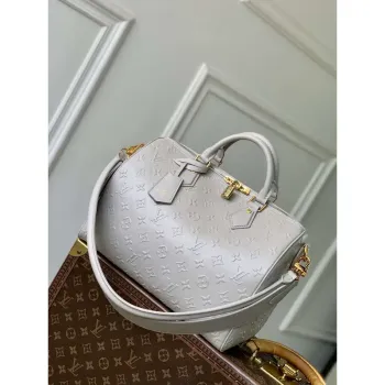 LV M25670 Louis Vuitton Speedy Soft 30 Bag Cloud Gray