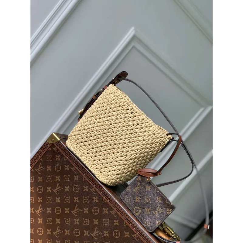 LV M14217 Louis Vuitton All In BB Bag Brown