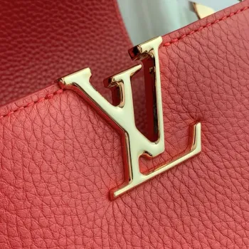 LV M12936 Louis Vuitton Capucines Mini Handbag Red