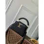 LV M12936 Louis Vuitton Capucines Mini Handbag Black
