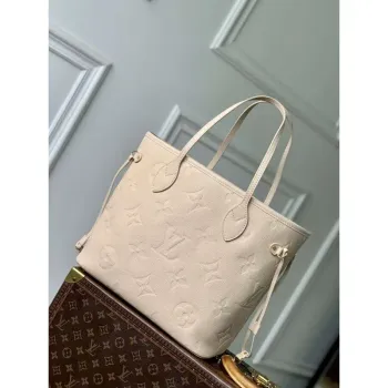 LV M14319 Louis Vuitton Neverfull MM Bag Sand