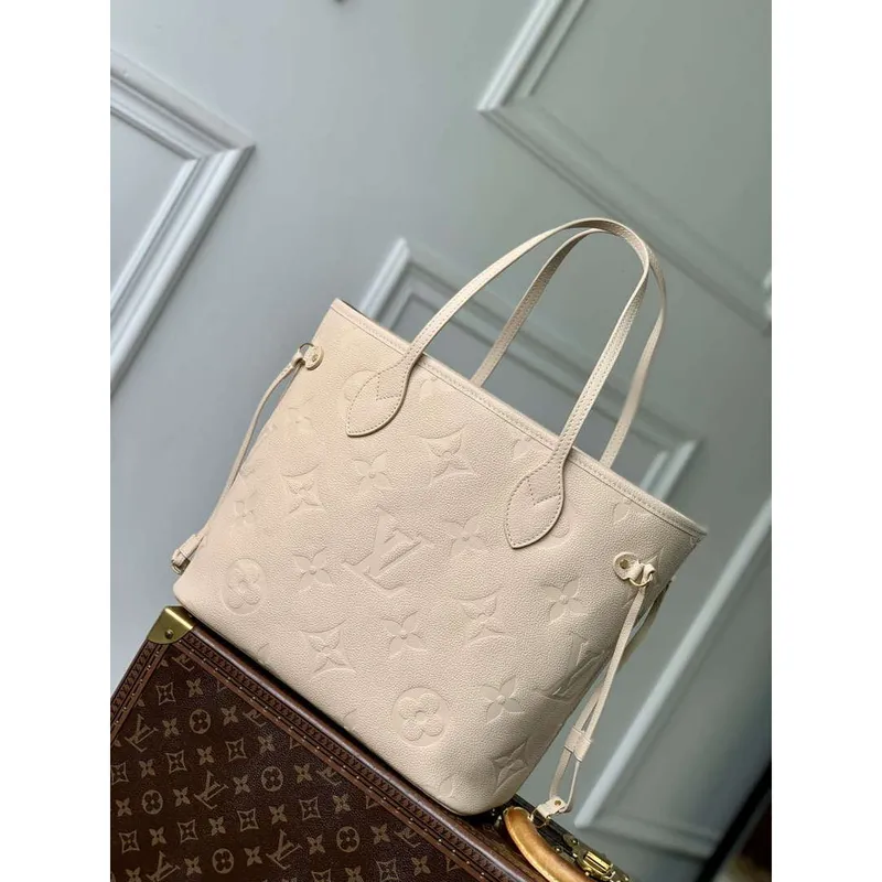 LV M14319 Louis Vuitton Neverfull MM Bag Sand