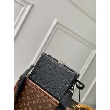 LV M12876 Louis Vuitton Clutch Box Black