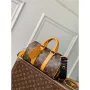 LV M12733 Louis Vuitton Keepall Bandoulière 25 Bag Safran Yellow