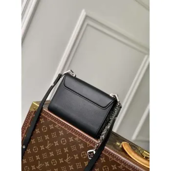 LV M14636 Louis Vuitton Twist PM Slim Bag Black