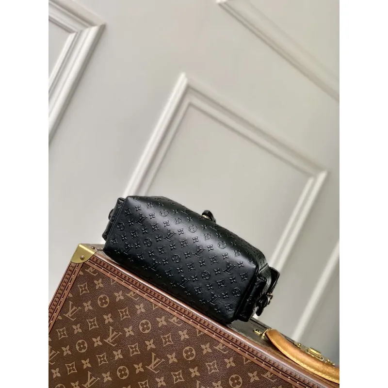 LV M25554 Louis Vuitton Odyssée Handbag Black