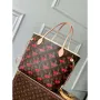 LV M13263 Louis Vuitton LV x TM Neverfull MM Handbag Monogram