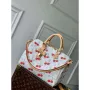 LV M14238 Louis Vuitton LV x TM Speedy Soft Bandoulière 30 Bag White
