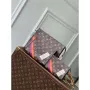 LV P01952 Louis Vuitton Trio Toilet Pouch Mon Monogram Brown