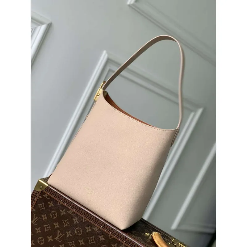 LV M14265 Louis Vuitton Low Key Hobo PM Bag Walnut