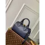 LV M58953 Louis Vuitton Speedy Bandouliere 20 Handbag Dark Blue