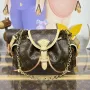 LV M25085 Louis Vuitton Odyssée Handbag Monogram Coated canvas