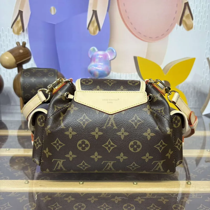 LV M25085 Louis Vuitton Odyssée Handbag Monogram Coated canvas