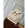 LV N00120 Louis Vuitton Montsouris PM Backpack Damier Azur