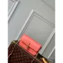LV M14548 Louis Vuitton Wallet On Chain LV Bloom Bag Sweet Coral
