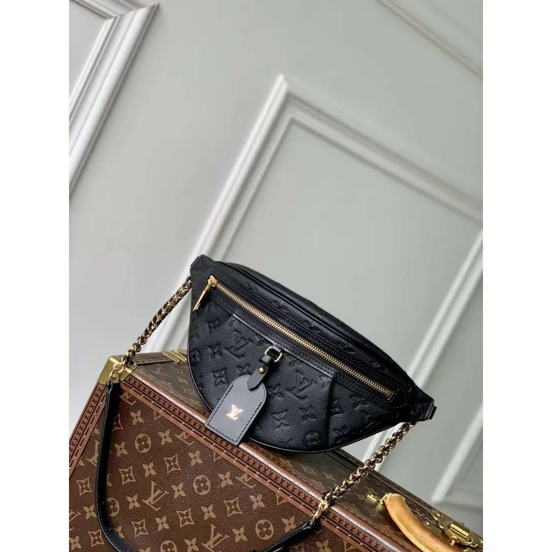 LV M14353 Louis Vuitton High Rise PM Bumbag Black