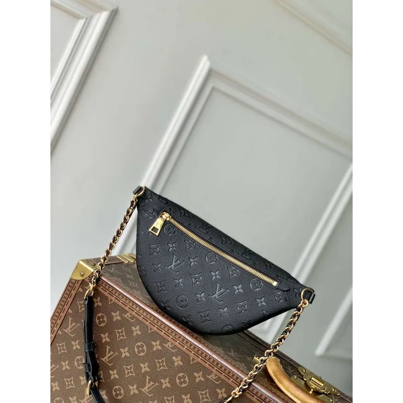LV M14353 Louis Vuitton High Rise PM Bumbag Black