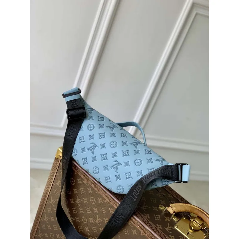 LV M14782 Louis Vuitton Rush Bumbag Sky Blue