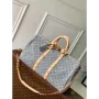 LV M13748 Louis Vuitton Keepall Bandoulière 45 Bag Cloudy Gray