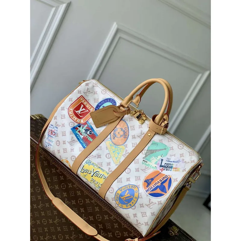 LV M14736 Louis Vuitton Keepall Bandoulière 45 Bag Monogram