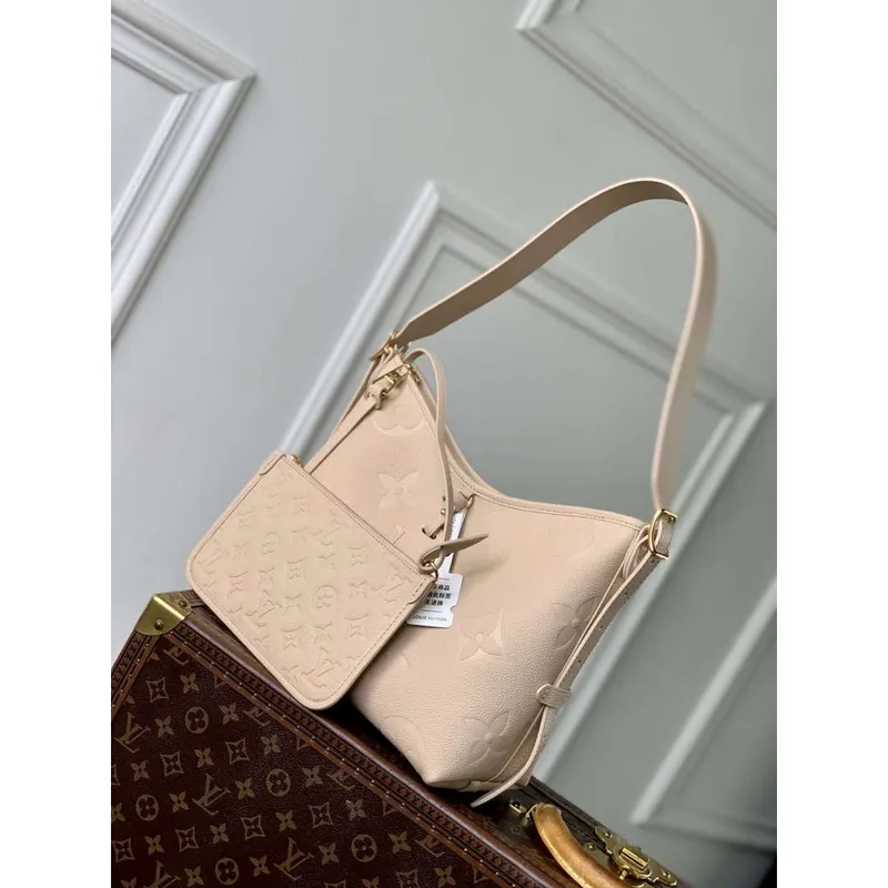 LV M14321 Louis Vuitton CarryAll PM City Bag Sand