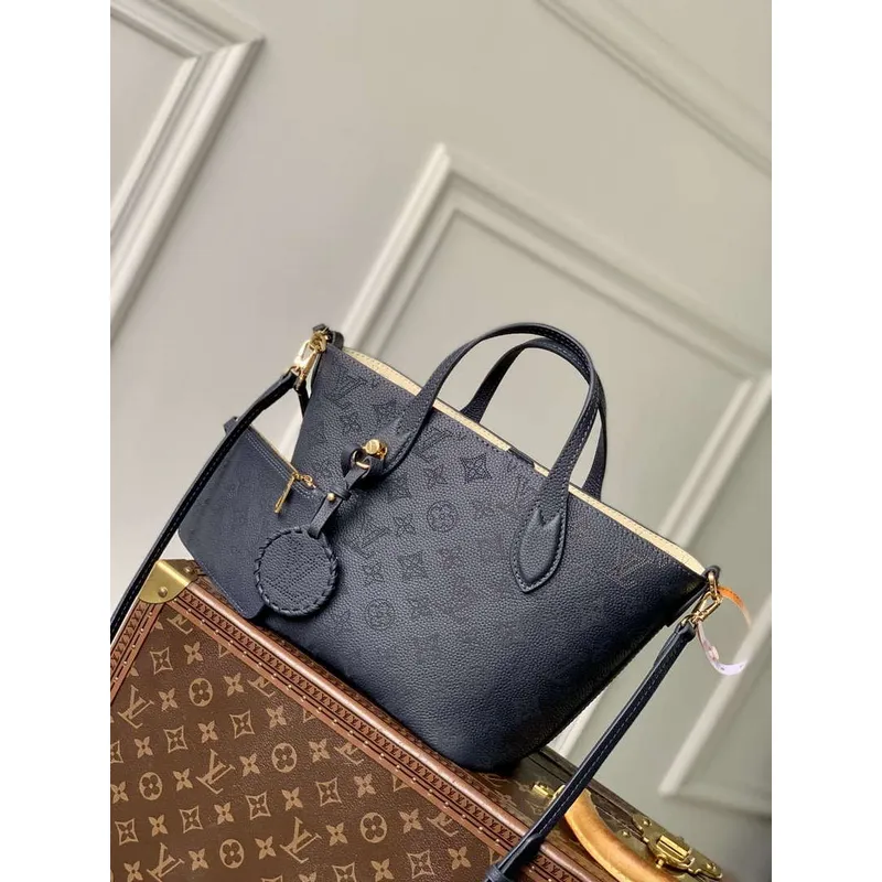 LV M14403 Louis Vuitton Blossom PM Handbag Navy Blue