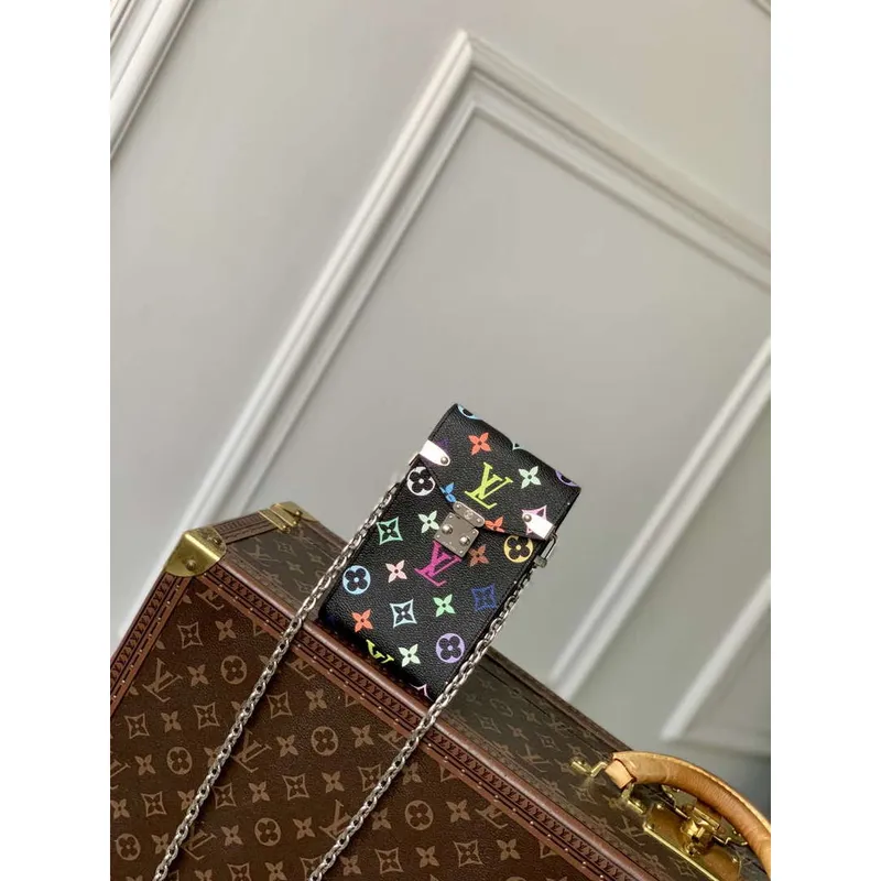 LV M14098 Louis Vuitton LV x TM Phone Pouch Métis Multicolored