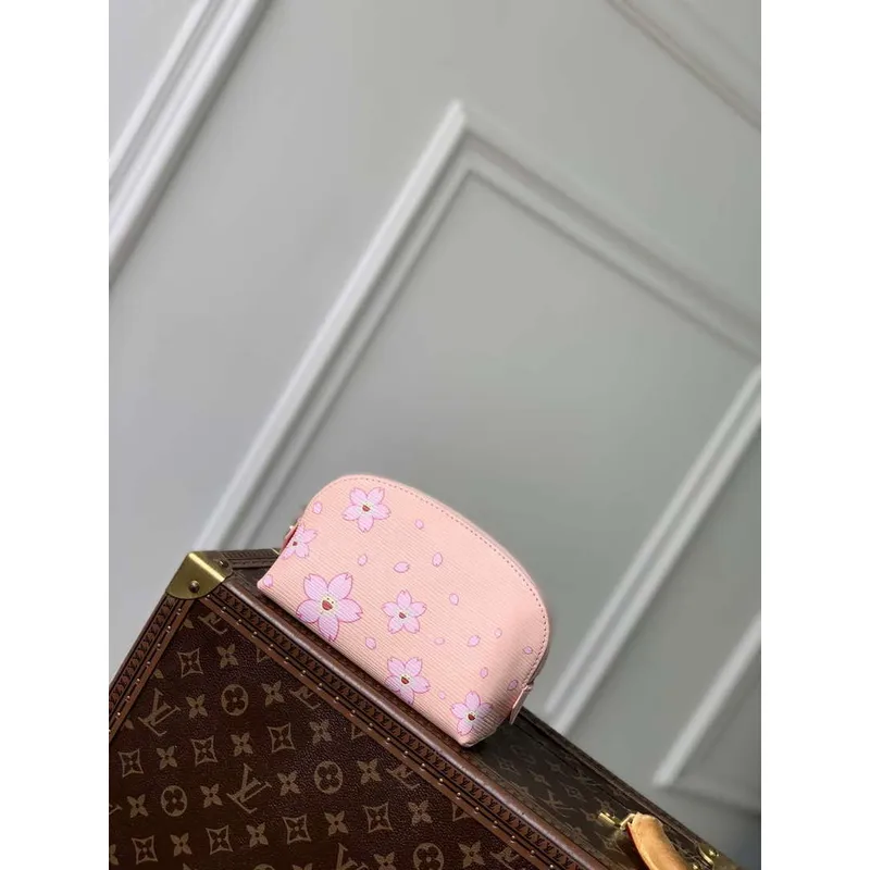 LV M14052 Louis Vuitton LV x TM Cosmetic Pouch PM Bag Pink