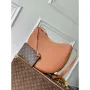 LV M14642 Louis Vuitton Low Key Cookie MM Bag Cognac