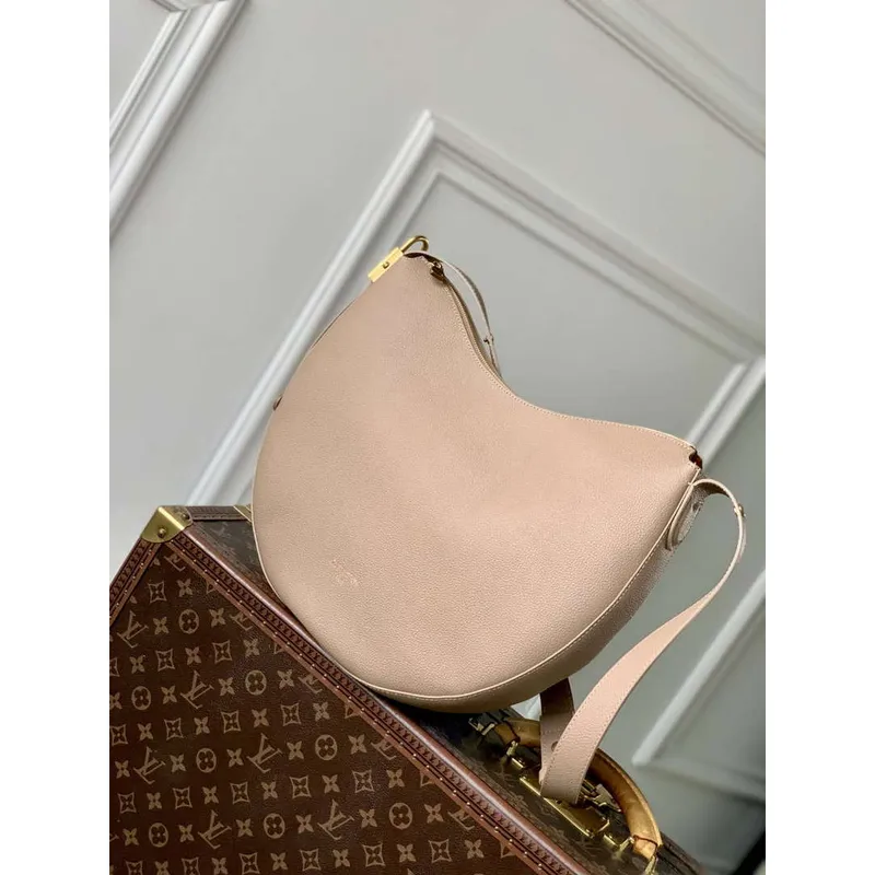 LV M14635 Louis Vuitton Low Key Cookie MM Bag Walnut