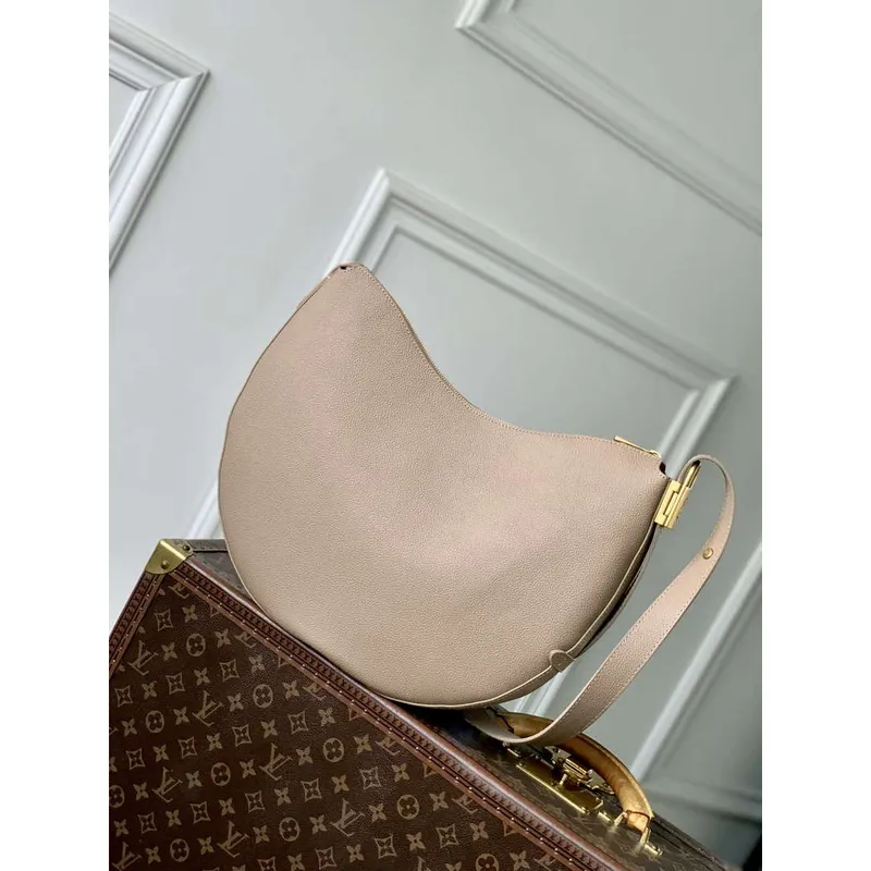 LV M14635 Louis Vuitton Low Key Cookie MM Bag Walnut