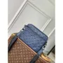 LV M14785 Louis Vuitton Trio Messenger Bag Navy Blue