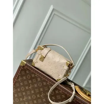 LV M14571 Louis Vuitton Side Trunk PM Bag Biscuit